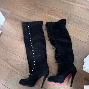 Christian Louboutin Knee High Boots